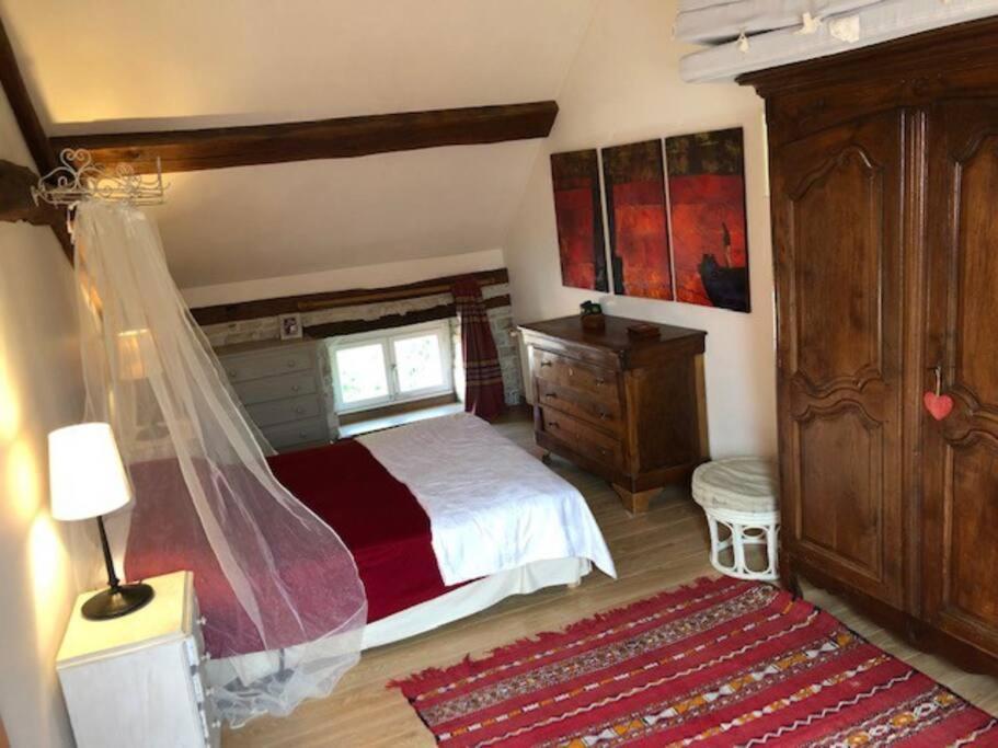 Magnifique Moulin Proche Chablis, Jacuzzi Et Riviere Villa Annay-sur-Serein Bagian luar foto