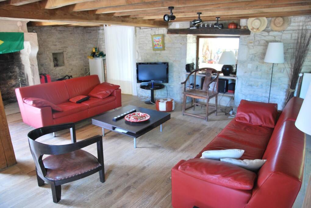 Magnifique Moulin Proche Chablis, Jacuzzi Et Riviere Villa Annay-sur-Serein Bagian luar foto