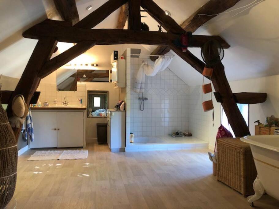 Magnifique Moulin Proche Chablis, Jacuzzi Et Riviere Villa Annay-sur-Serein Bagian luar foto