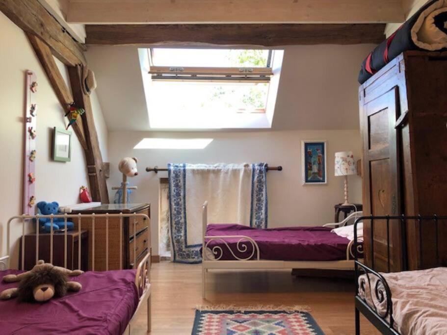 Magnifique Moulin Proche Chablis, Jacuzzi Et Riviere Villa Annay-sur-Serein Bagian luar foto