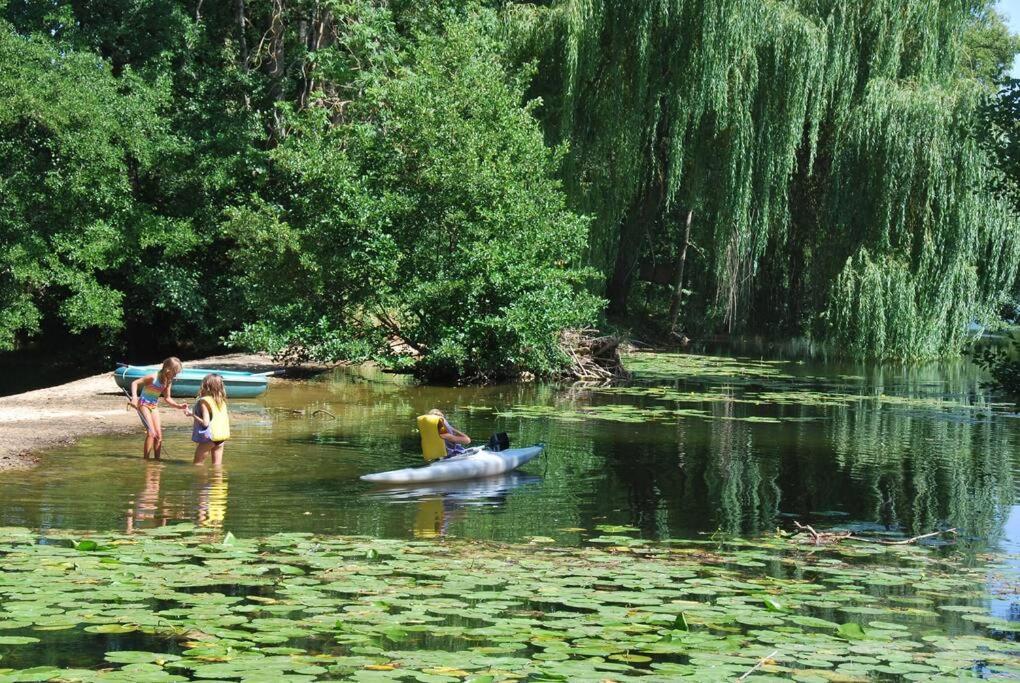Magnifique Moulin Proche Chablis, Jacuzzi Et Riviere Villa Annay-sur-Serein Bagian luar foto
