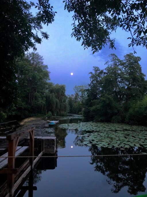 Magnifique Moulin Proche Chablis, Jacuzzi Et Riviere Villa Annay-sur-Serein Bagian luar foto